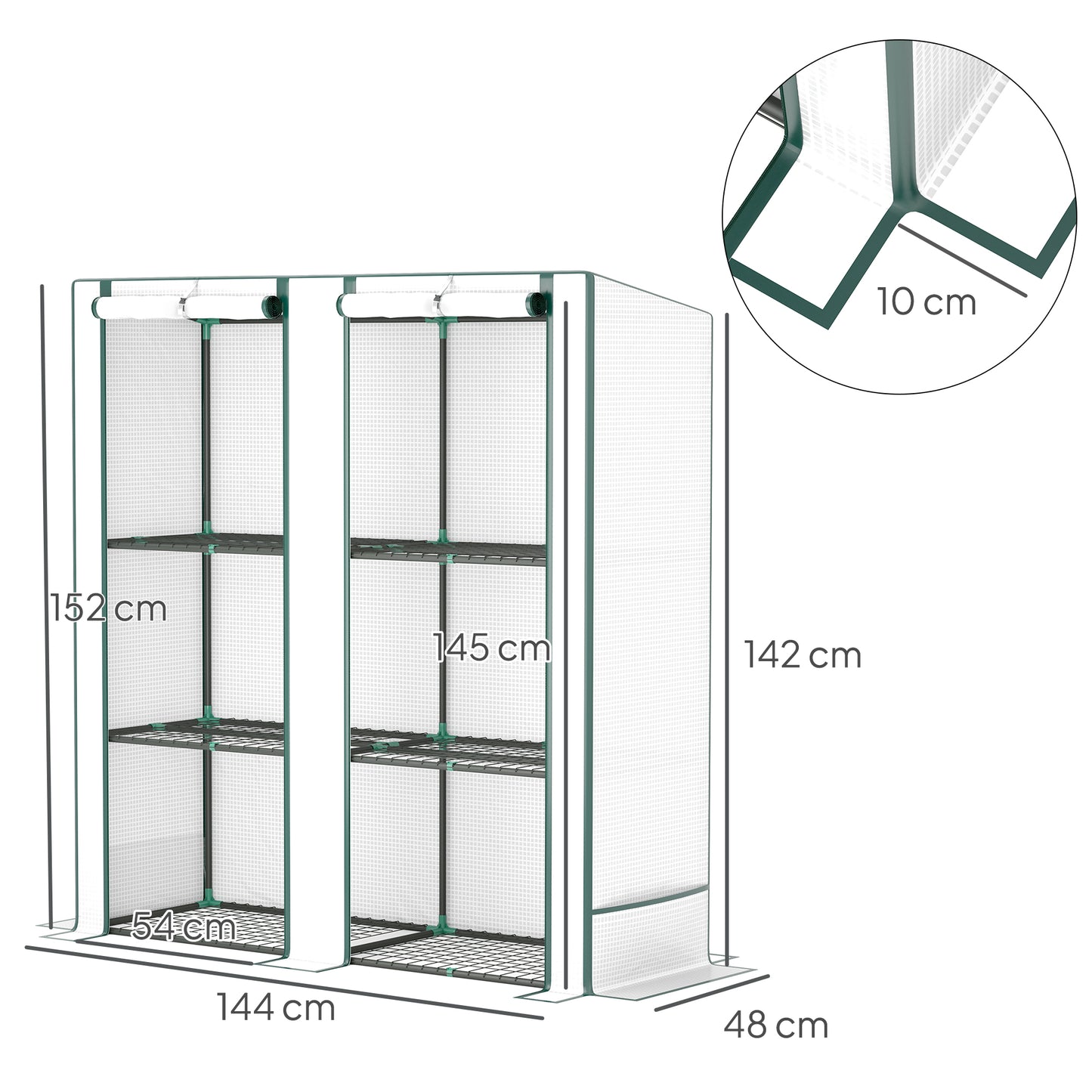 Three-Tier Mini Greenhouse (3)