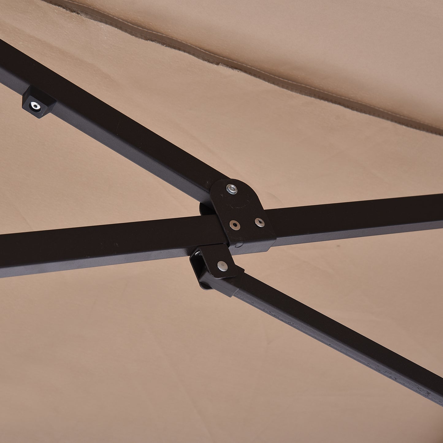 4.6m Garden Parasol Double-Sided Sun Umbrella Patio Market Shelter (1)