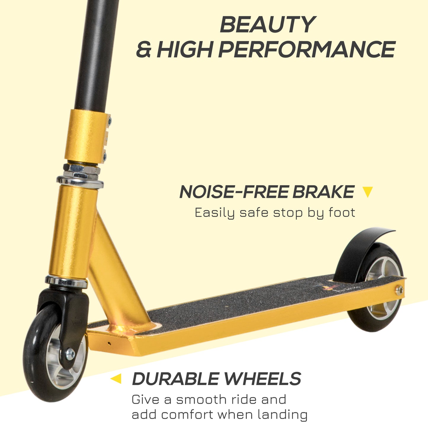 Stunt Scooter, 360° Entry Level Tricks Scooter w/ Lightweight
