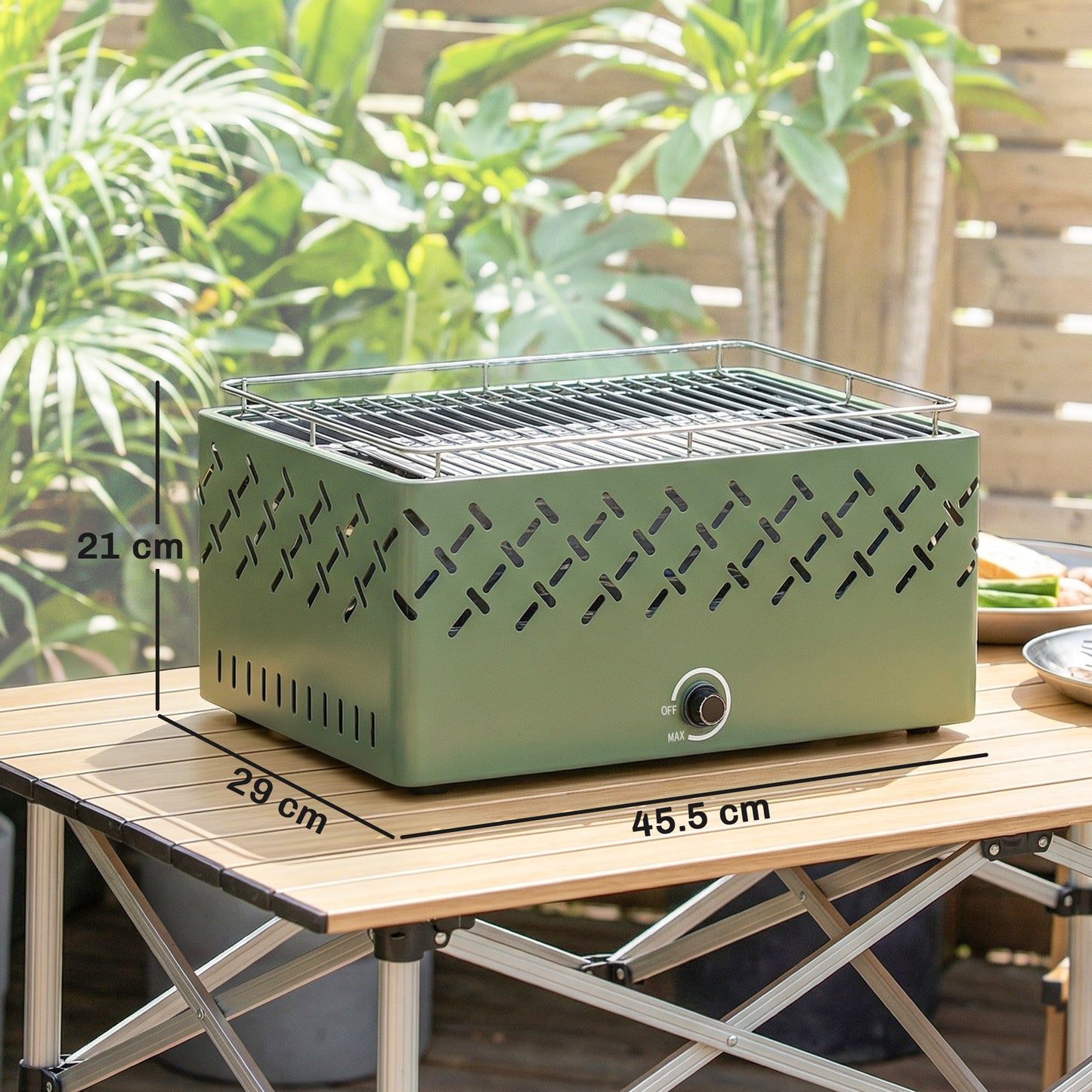 Portable Charcoal BBQ Grill