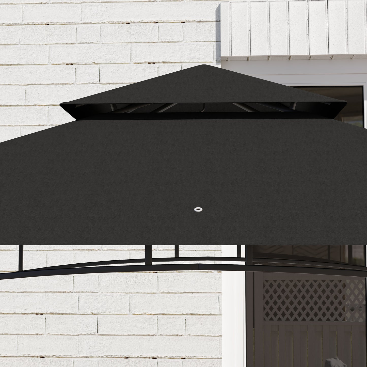 150 x 240cm BBQ Grill Gazebo, with Shelves
