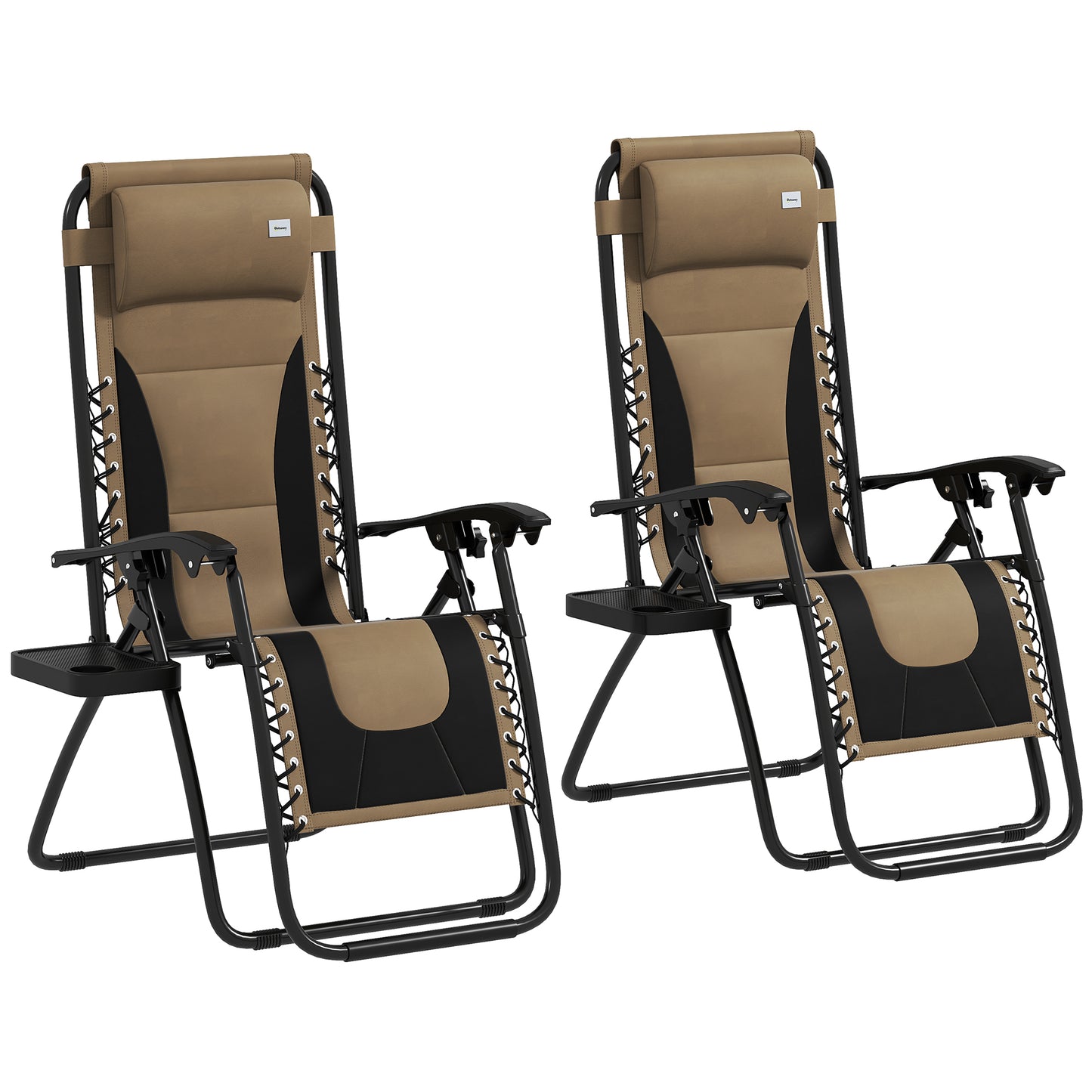 Zero Gravity Lounger Chair Set of 2 (1)