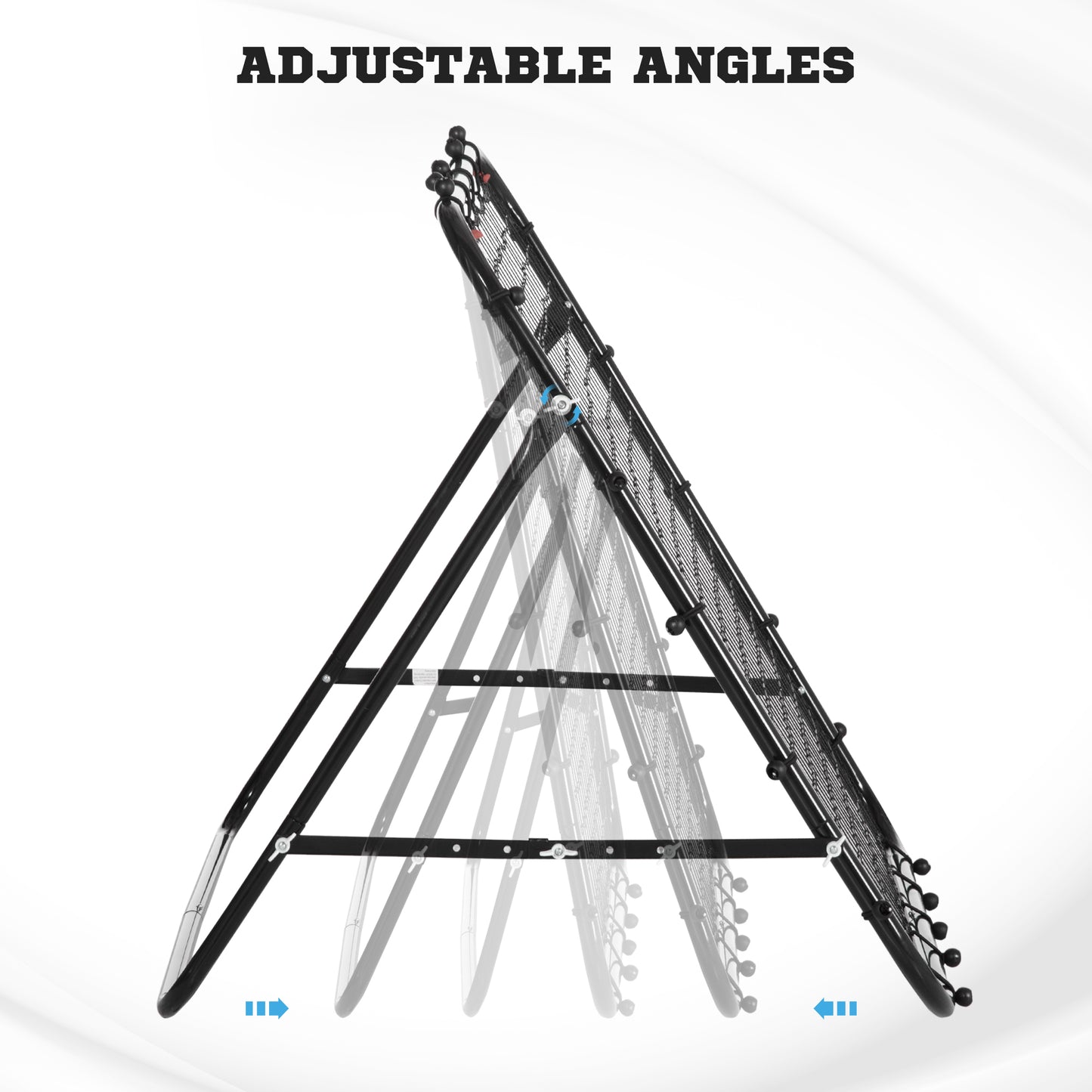 Rebounder Net, Practise Kickback Goal, for Teens, Adults Training