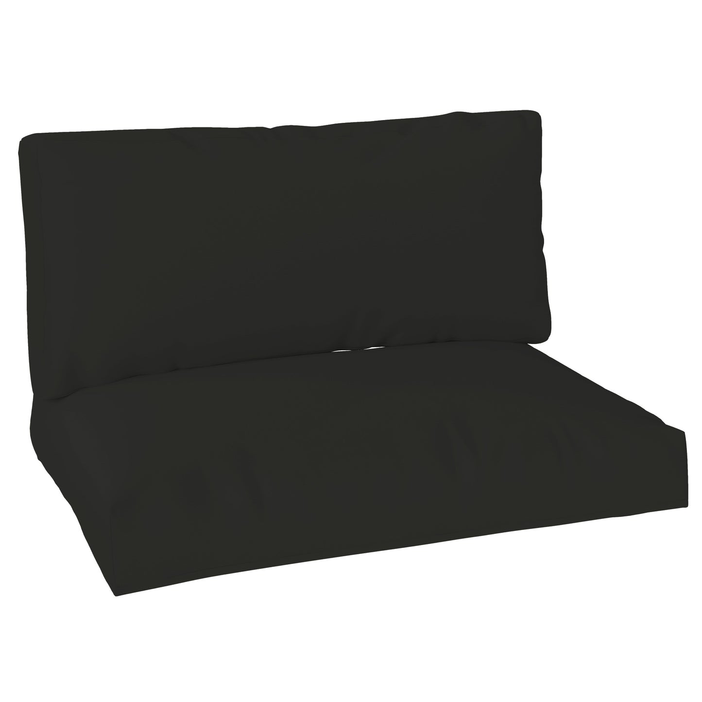 Two Piece Seat Pallet and Back Cushions