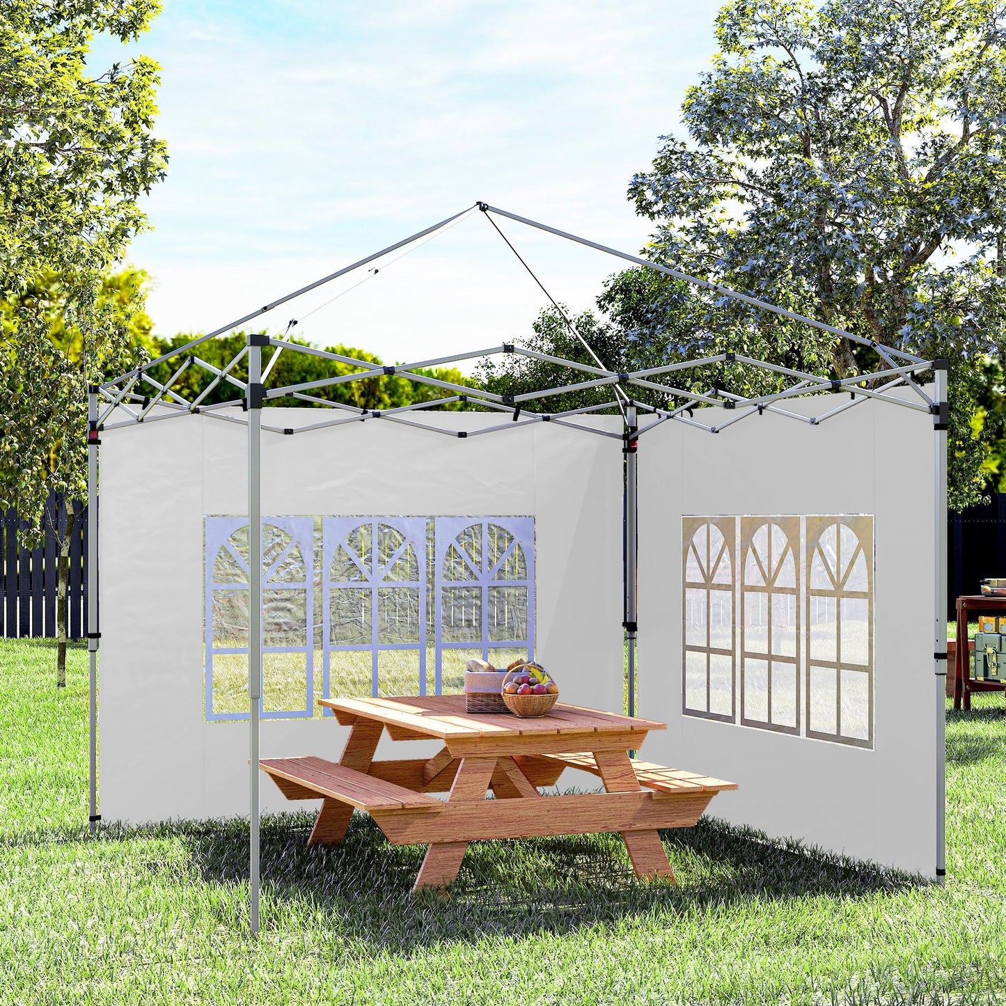 Gazebo Side Panels, Sides Replacement with Window