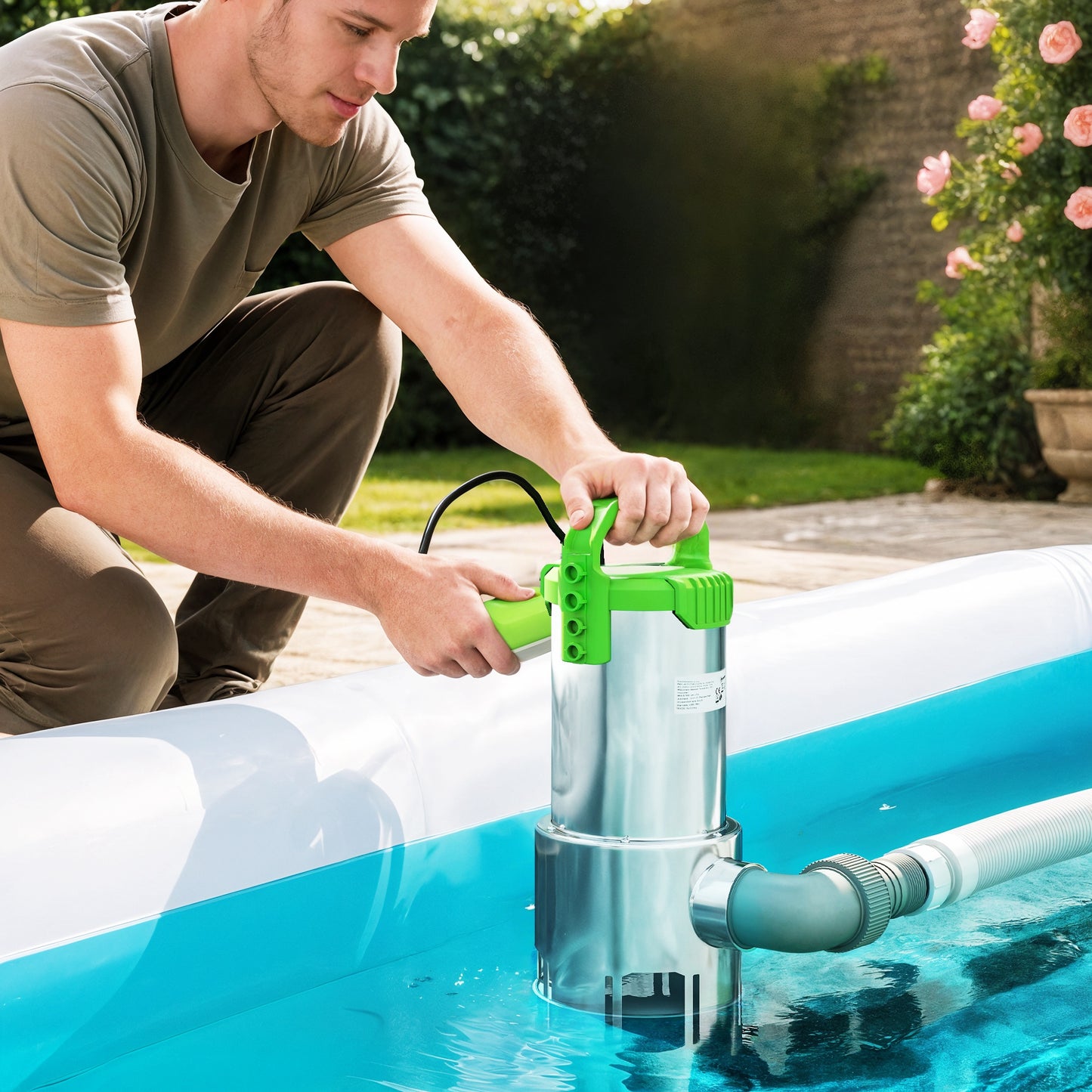 1100W Submersible Water Pump for Dirty/Clean Water