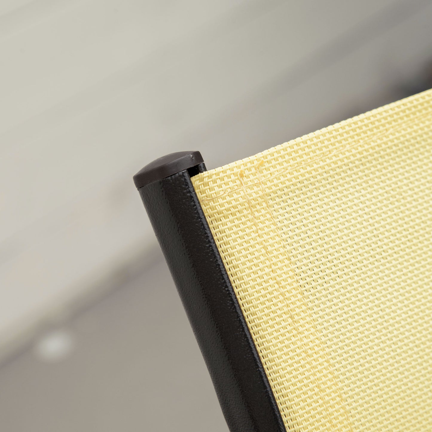 Set of Four Stackable Mesh Seat Chairs
