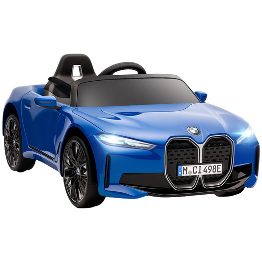 BMW i4 Licensed 12V Kids Electric Ride-On Car