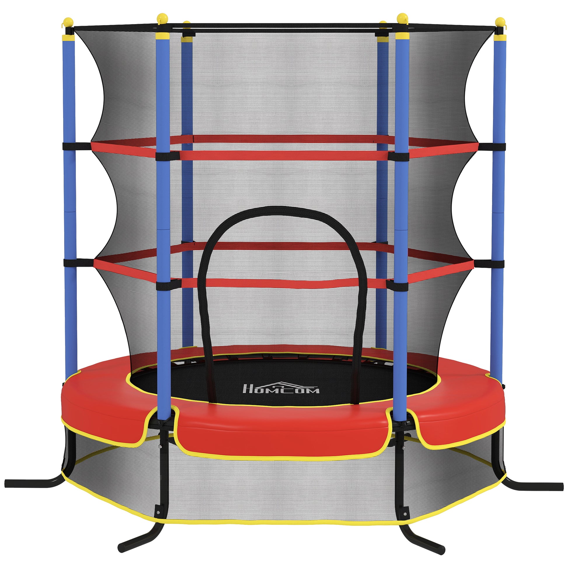 Kids Trampoline, with Safety Net, for Ages 3-10 Years