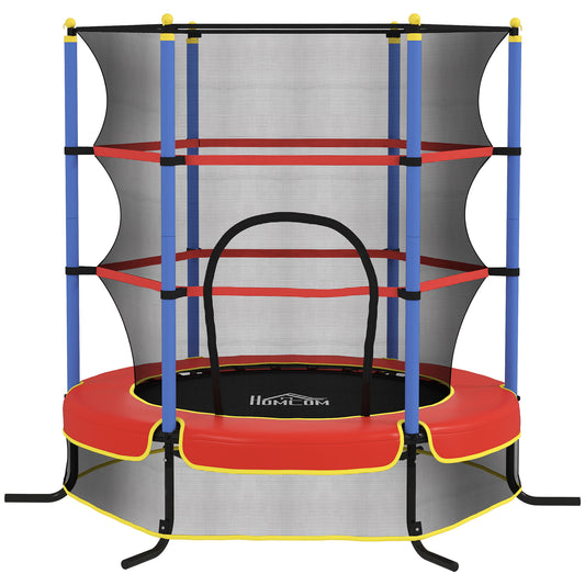Kids Trampoline, with Safety Net, for Ages 3-10 Years