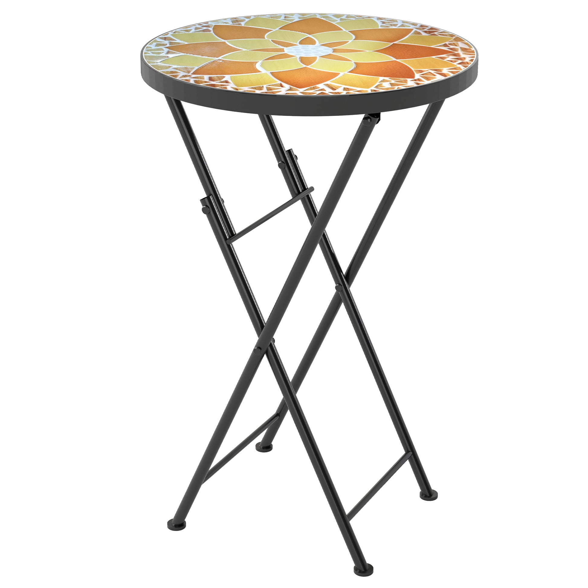 Mosaic Outdoor Garden Table (5)