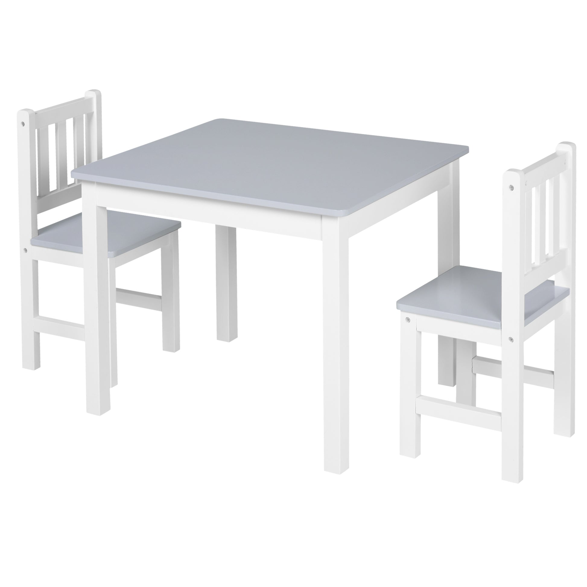 Kids Table and Chair Set 3 Pieces Toddler Preschoolers Desk