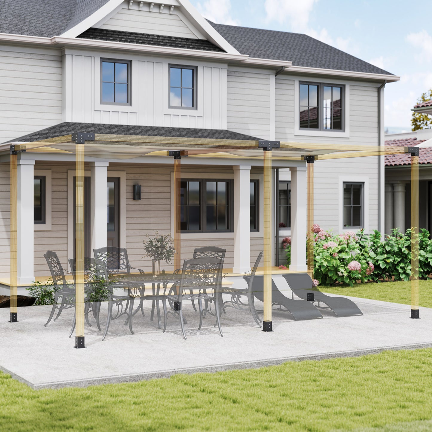 12PCS Pergola Kit, Pergola Brackets