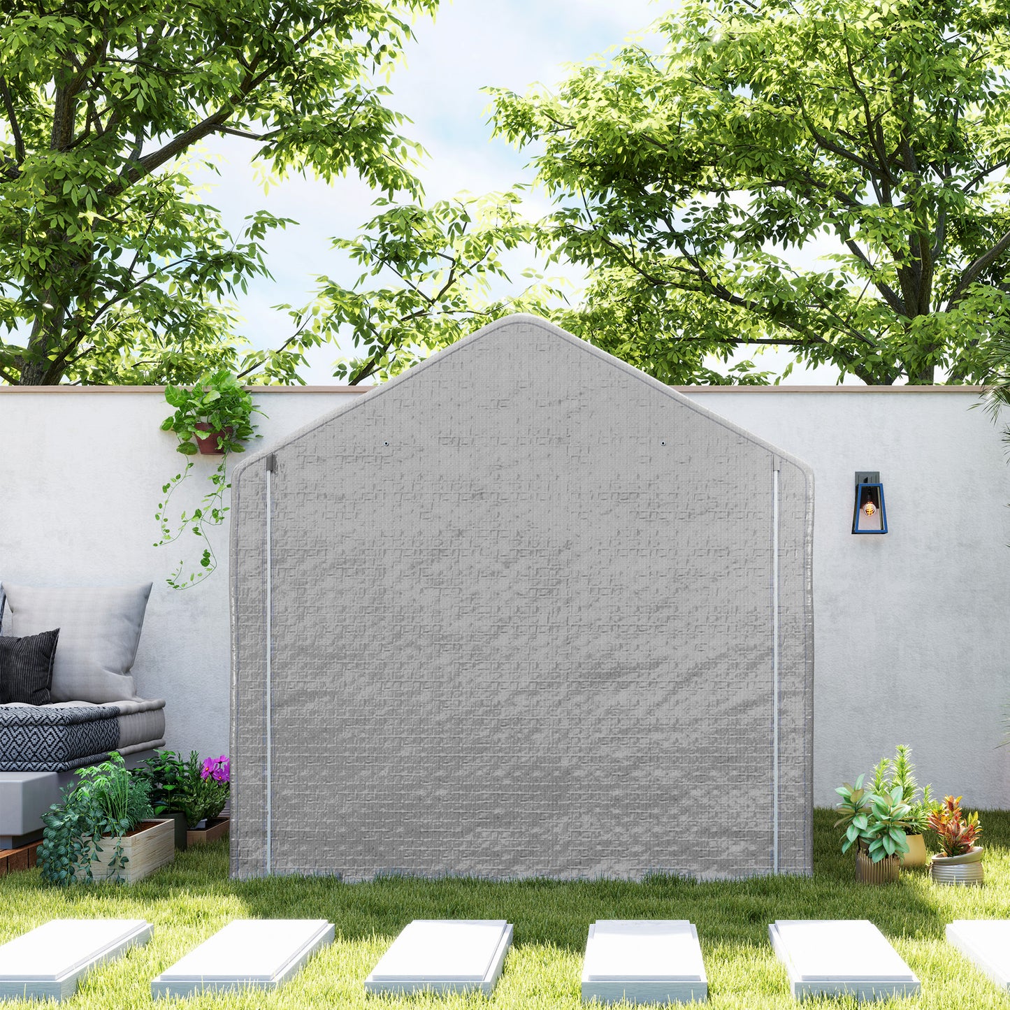 2 x 2m Garden Fabric Storage Tent