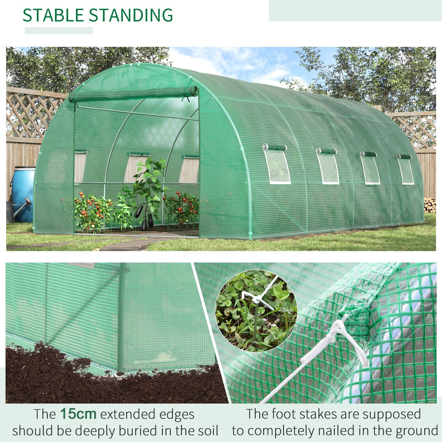 Walk-in Polytunnel Greenhouse (3)
