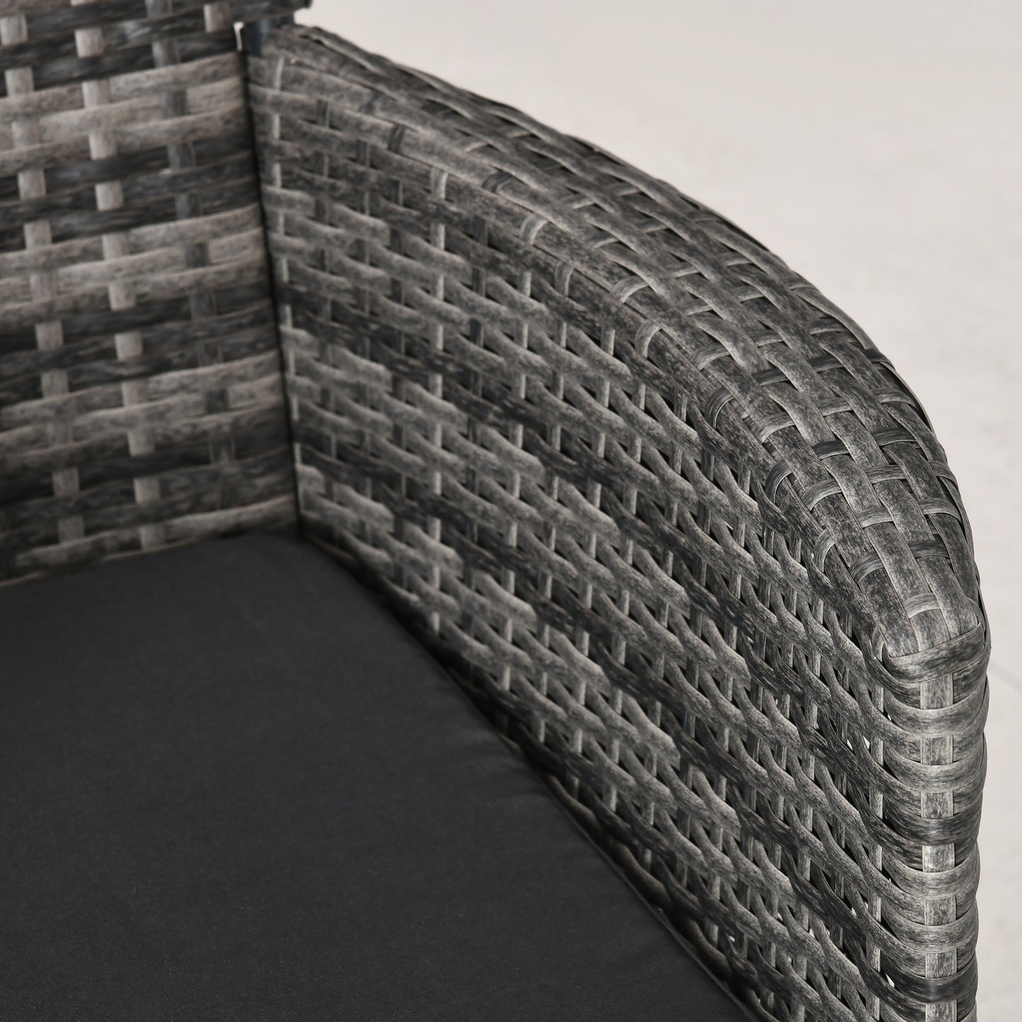 3 Pieces Rattan Bistro Set (3)