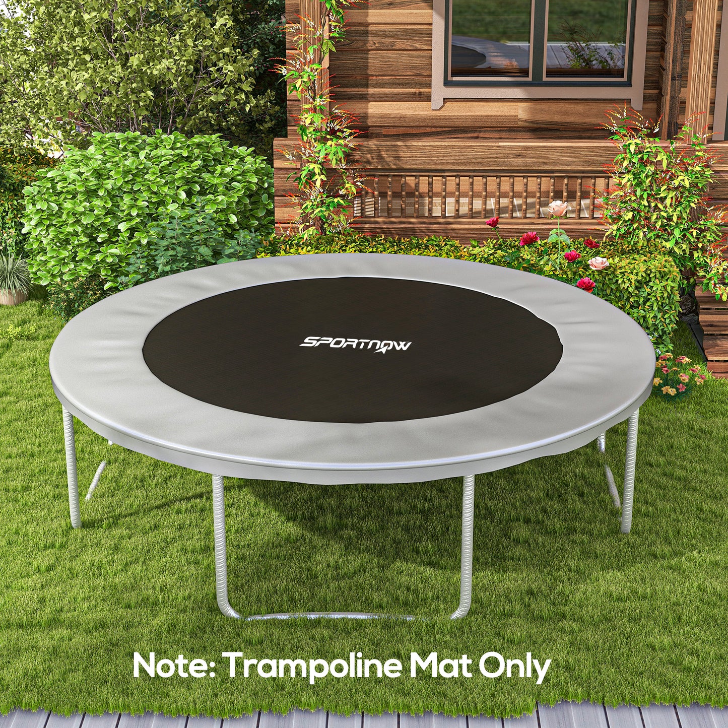 Replacement Trampoline Mat with Spring Pull Tool, 72 V-Hooks