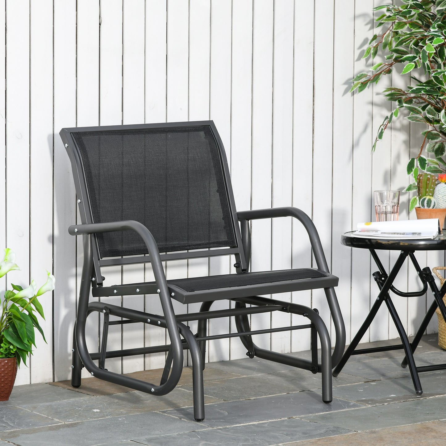 Outdoor Garden Glider Chair