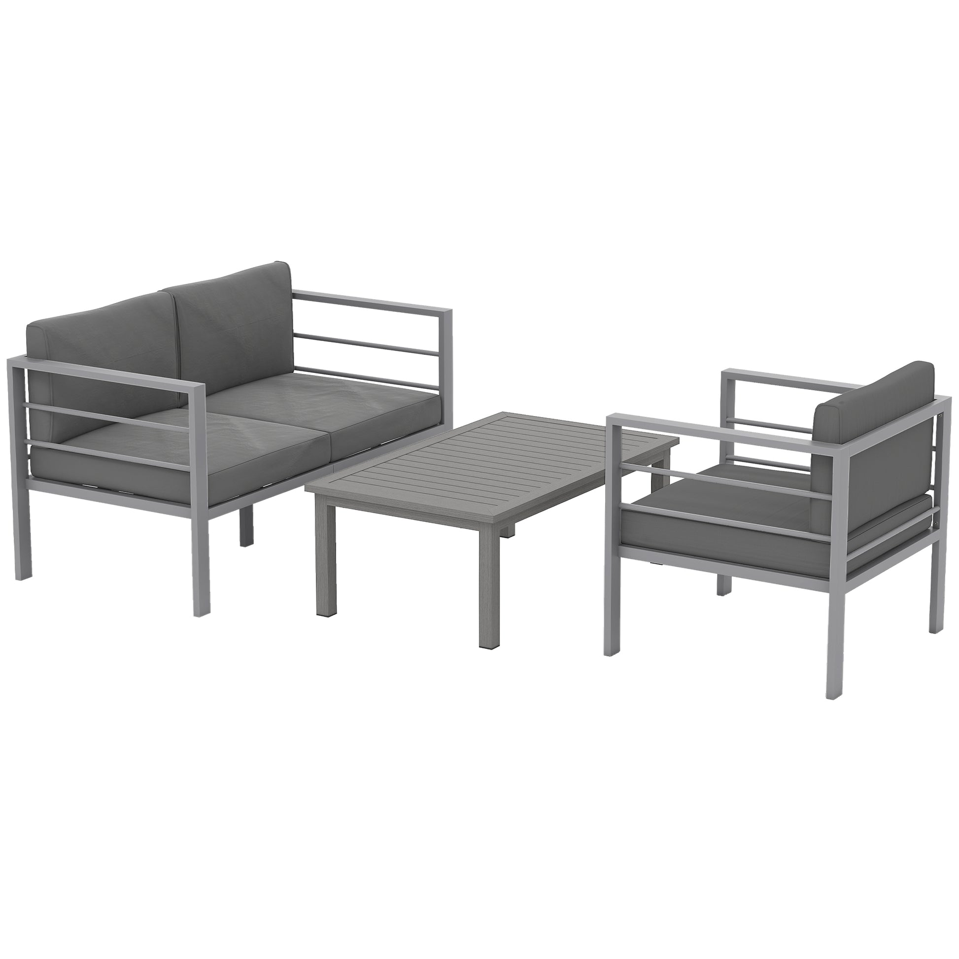 4 Piece Garden Furniture Set