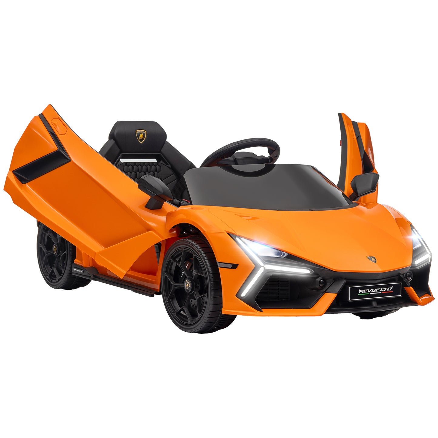 Lamborghini Revuelto Licensed 12V Ride on Car w/ Butterfly Doors