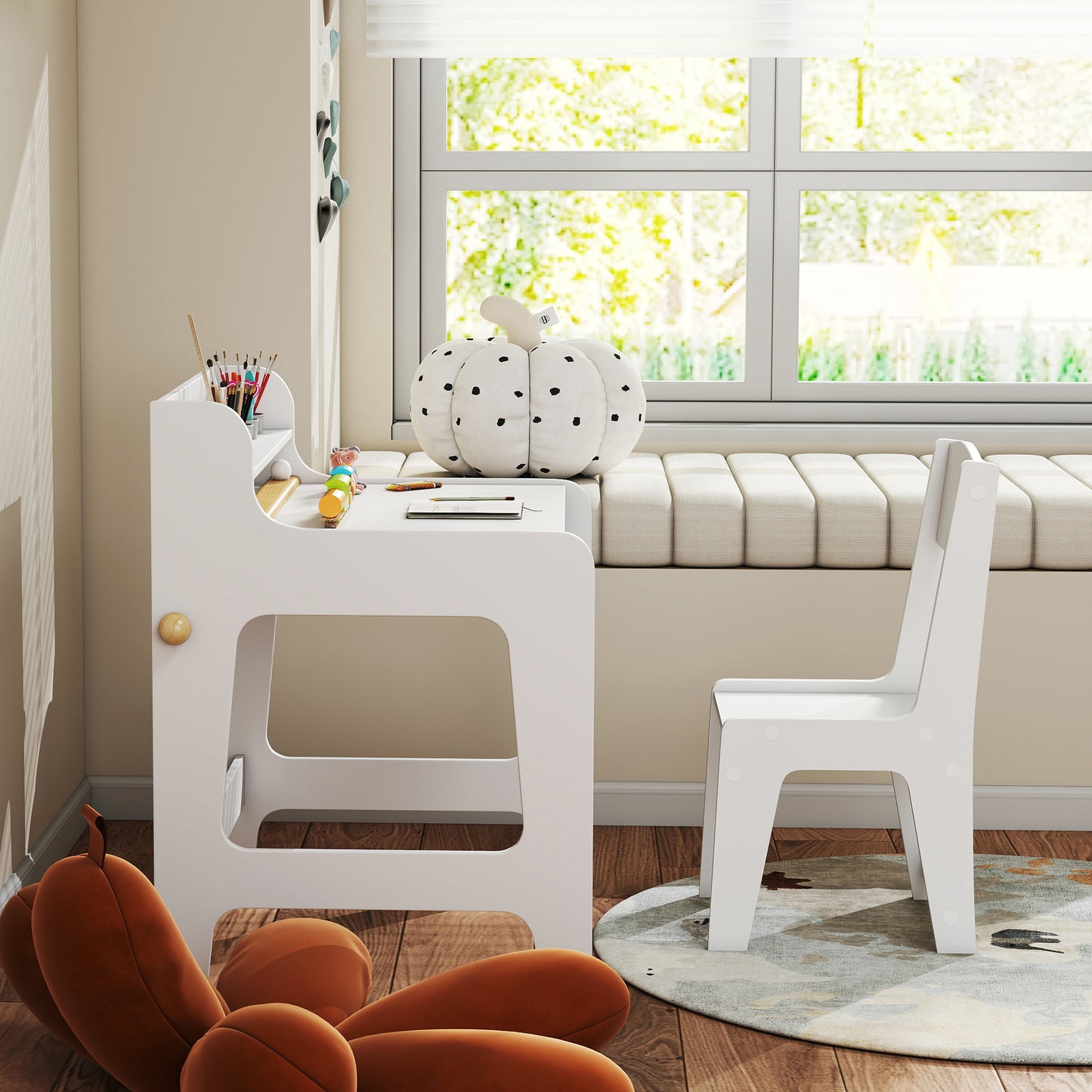Art Table and Chair Set for children