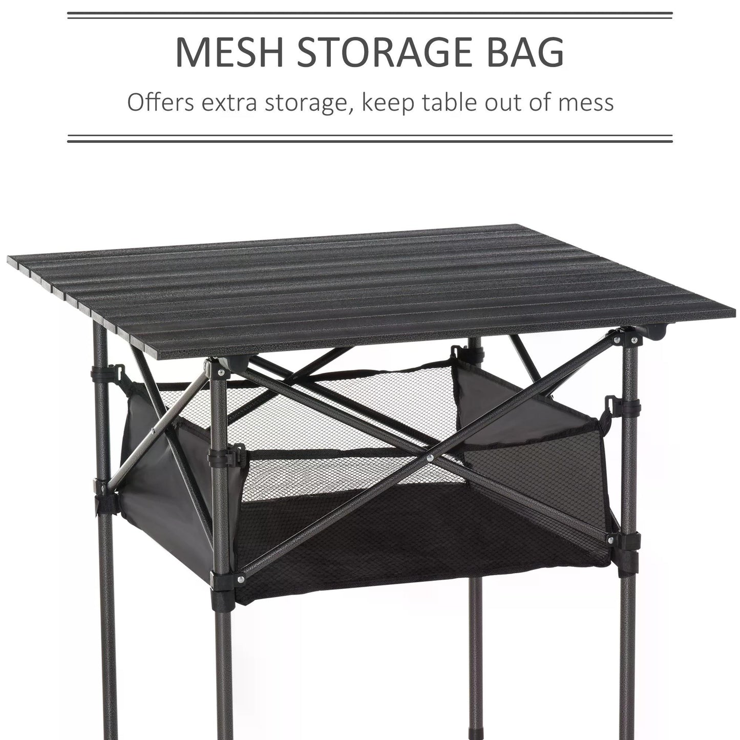 Outdoor Folding Camping Table W/ Storage Bag