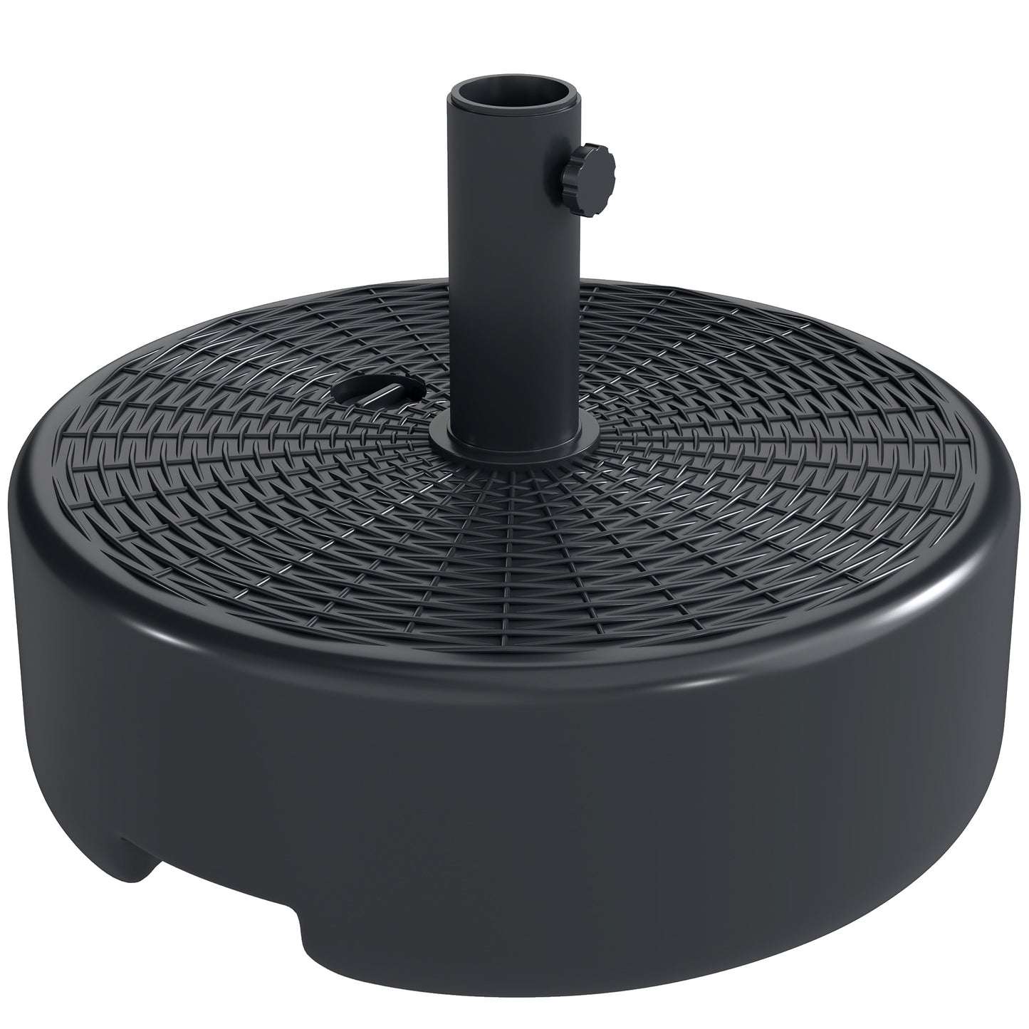 Patio Umbrella Base 22kg Sand Filled Garden Parasol Stand forfor