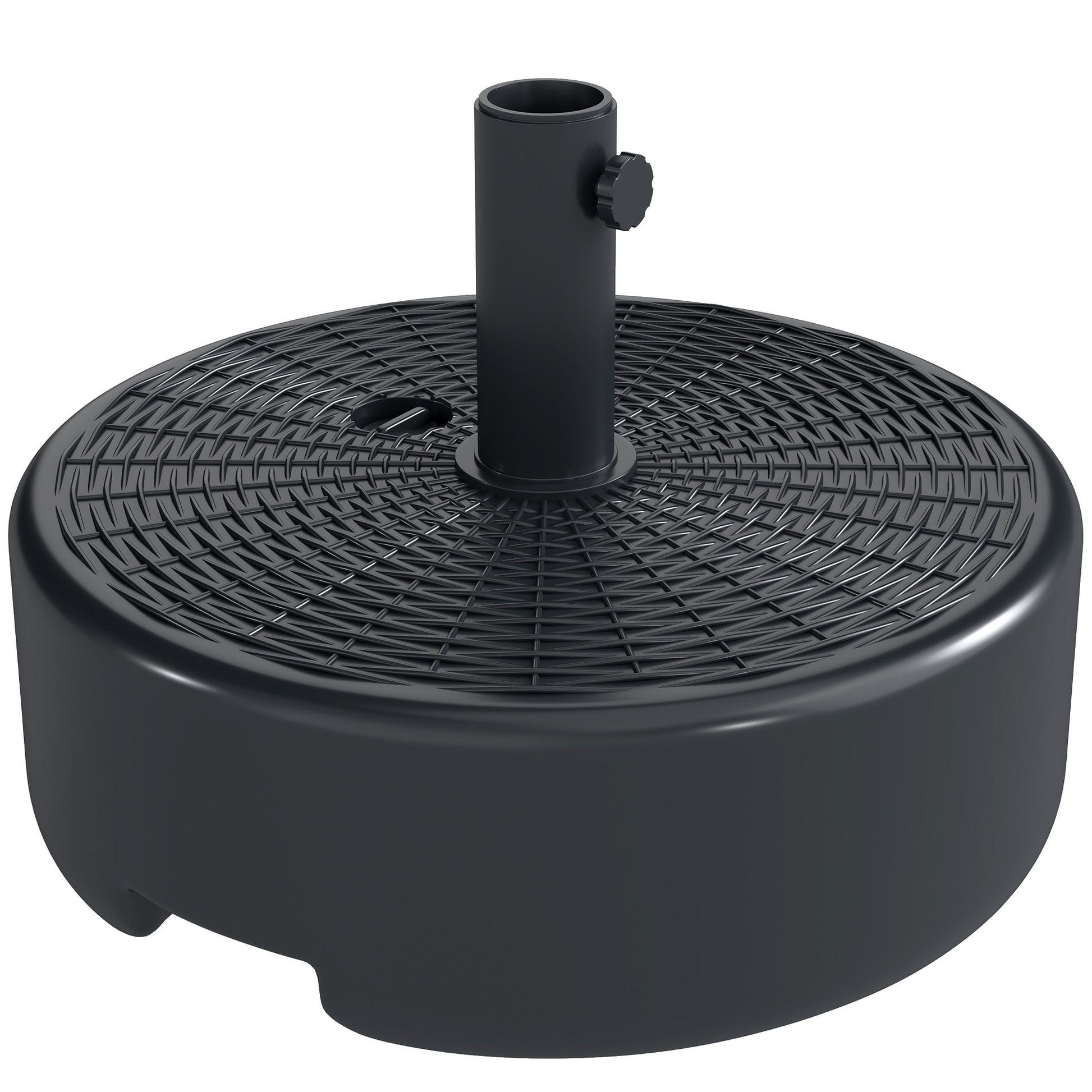 Patio Umbrella Base 22kg Sand Filled Garden Parasol Stand forfor