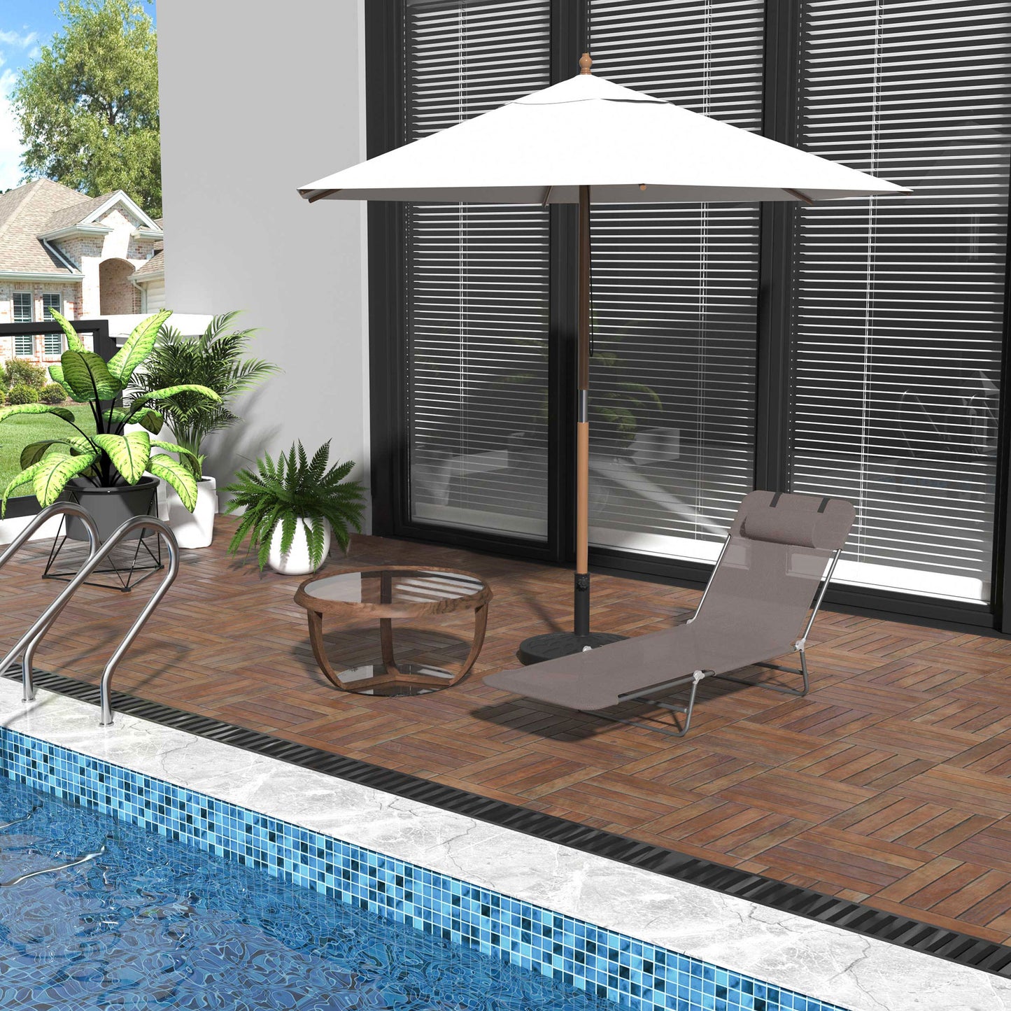 Outdoor Foldable Sun Lounger