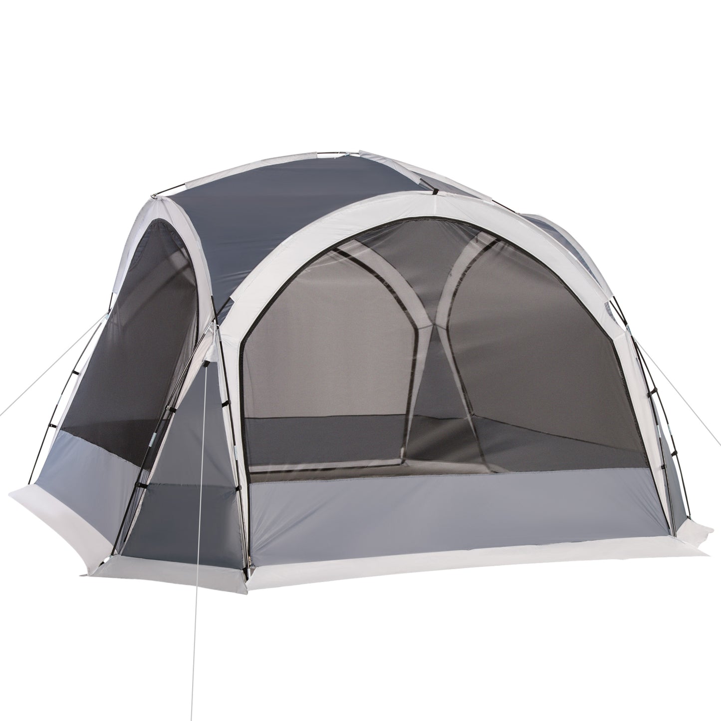 Dome Tent for 6-8 Person, Camping Tent with 4 Zipped Mesh Doors