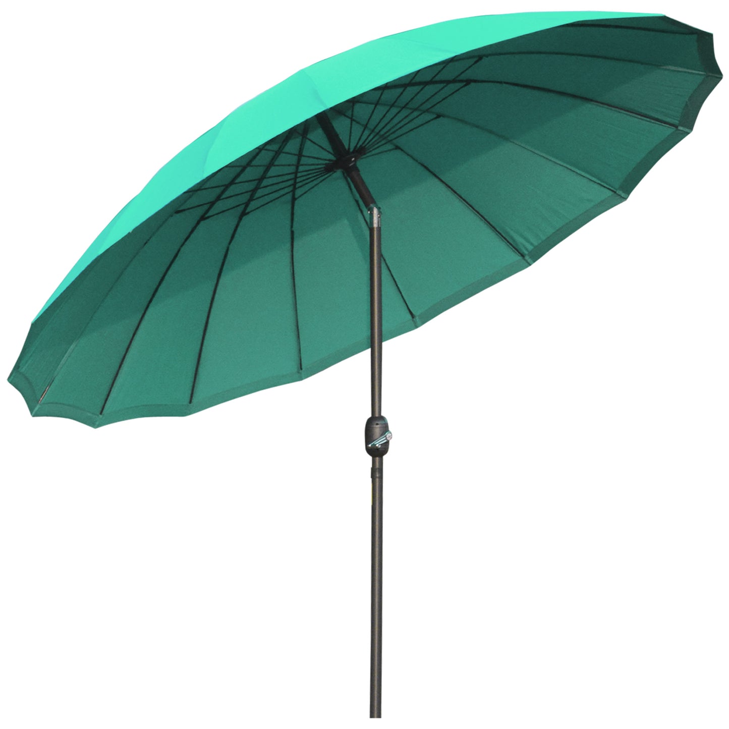 2.5m Shanghai Garden Parasol Umbrella with Crank & Tilt (1)