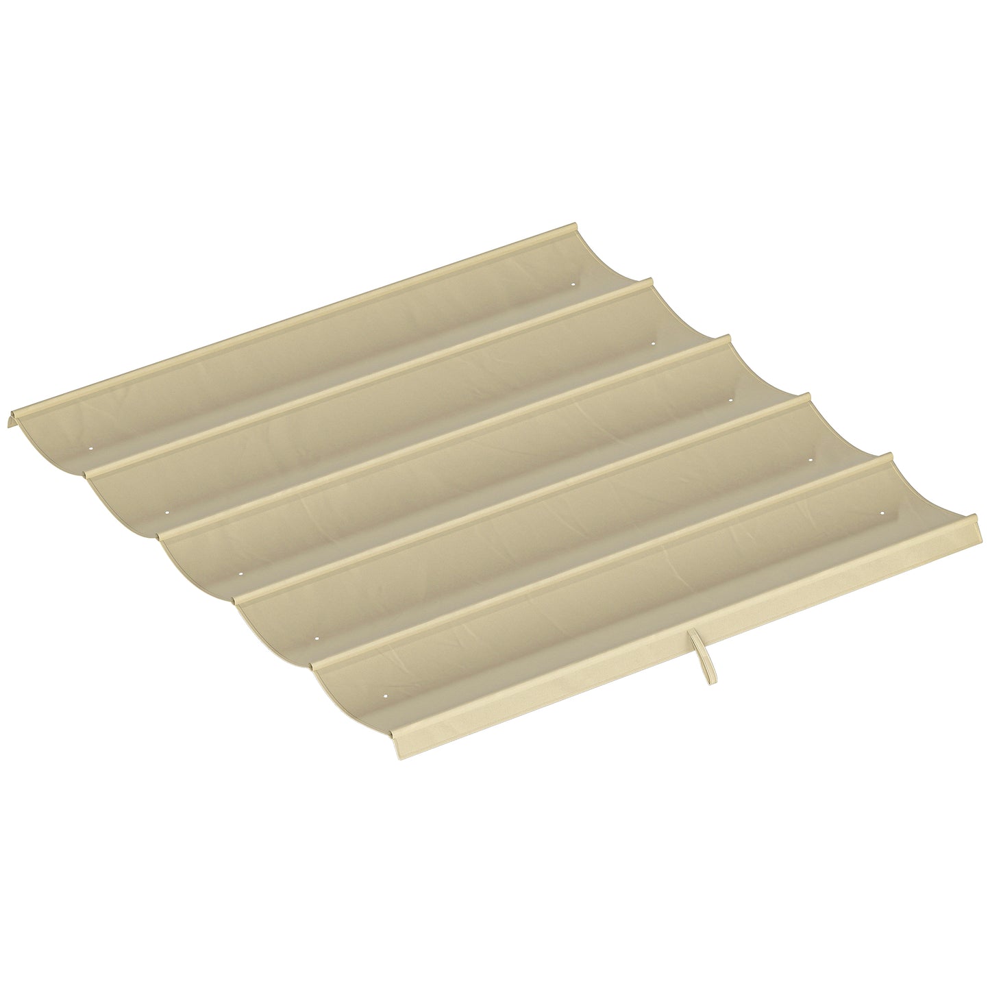 Retractable Pergola Cover, 2.55 x 2.5 m Replacement Canopy Fabric