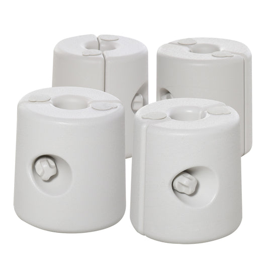 4 Pack 36 kg Gazebo Weights, Canopy Tent Weights with Rapid Clip