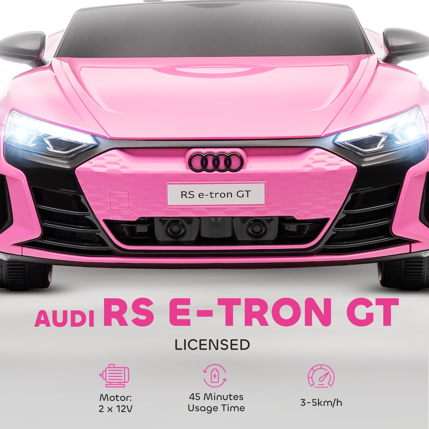 Audi Licensed 12V Kids Electric Ride-On, with Remote Control