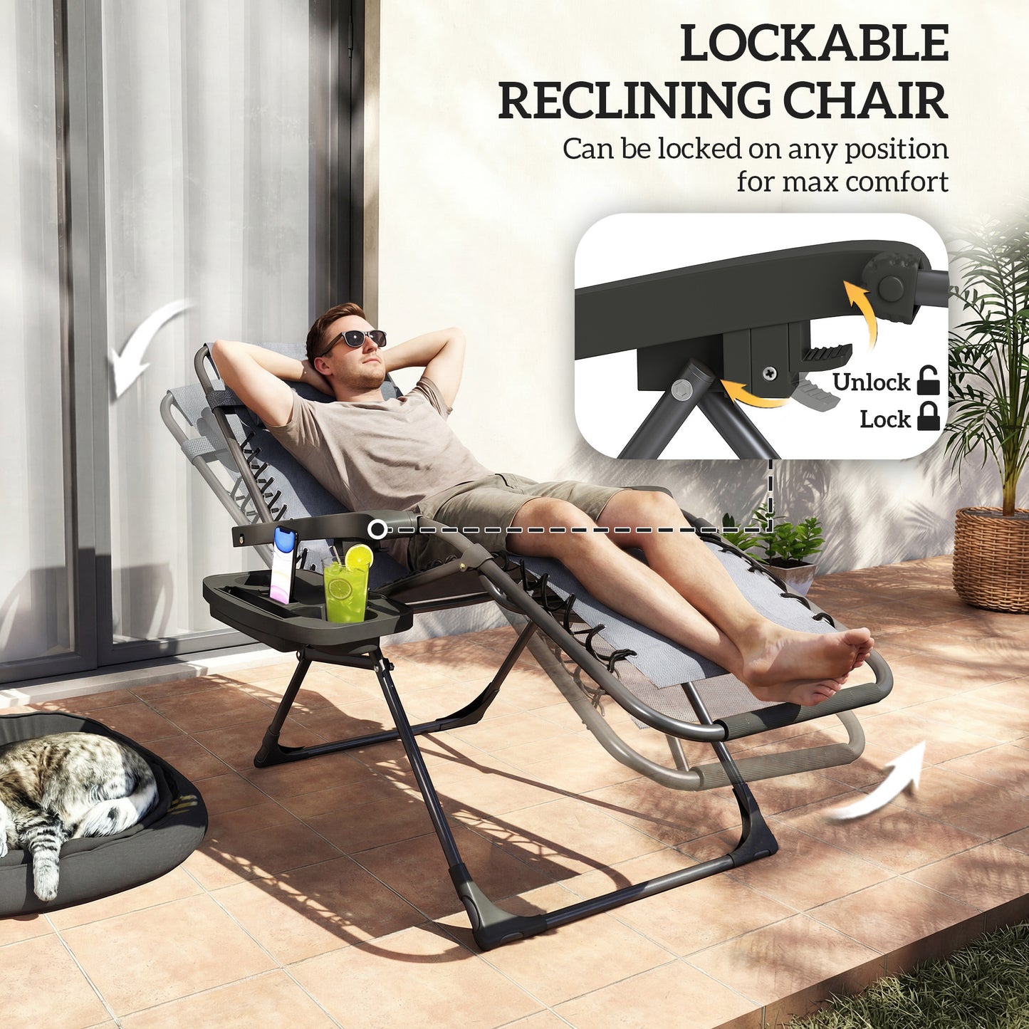 Zero Gravity Chairs Set of 2