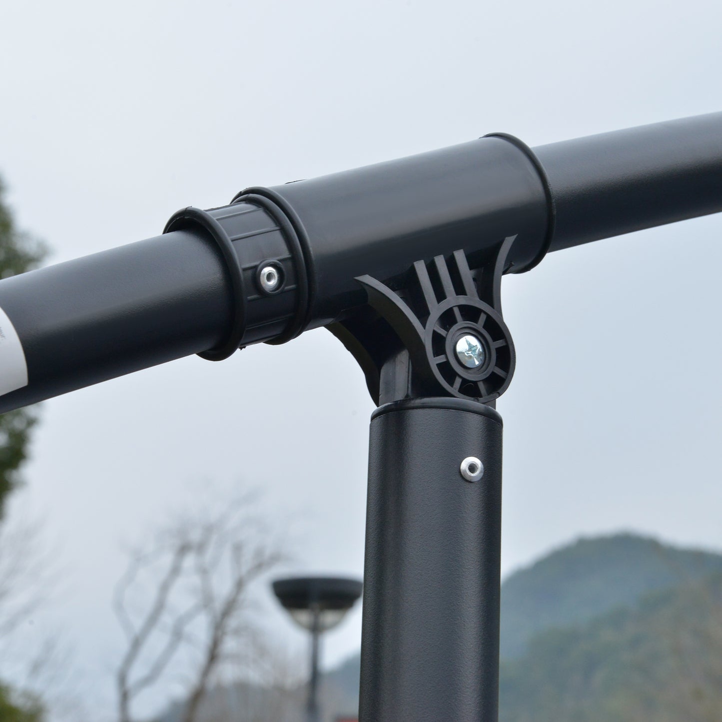3m LED Light Overhanging Parasol