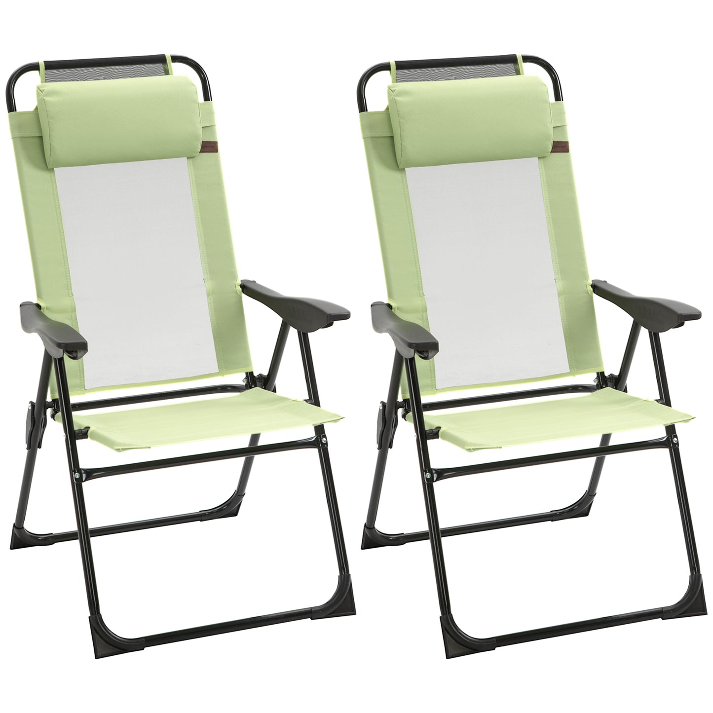 Folding Garden Chairs Set of 2