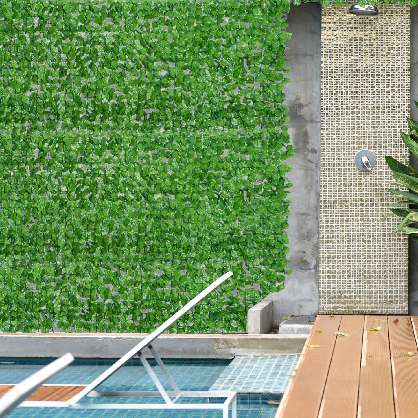 3 x 1m Artificial Leaf Wall