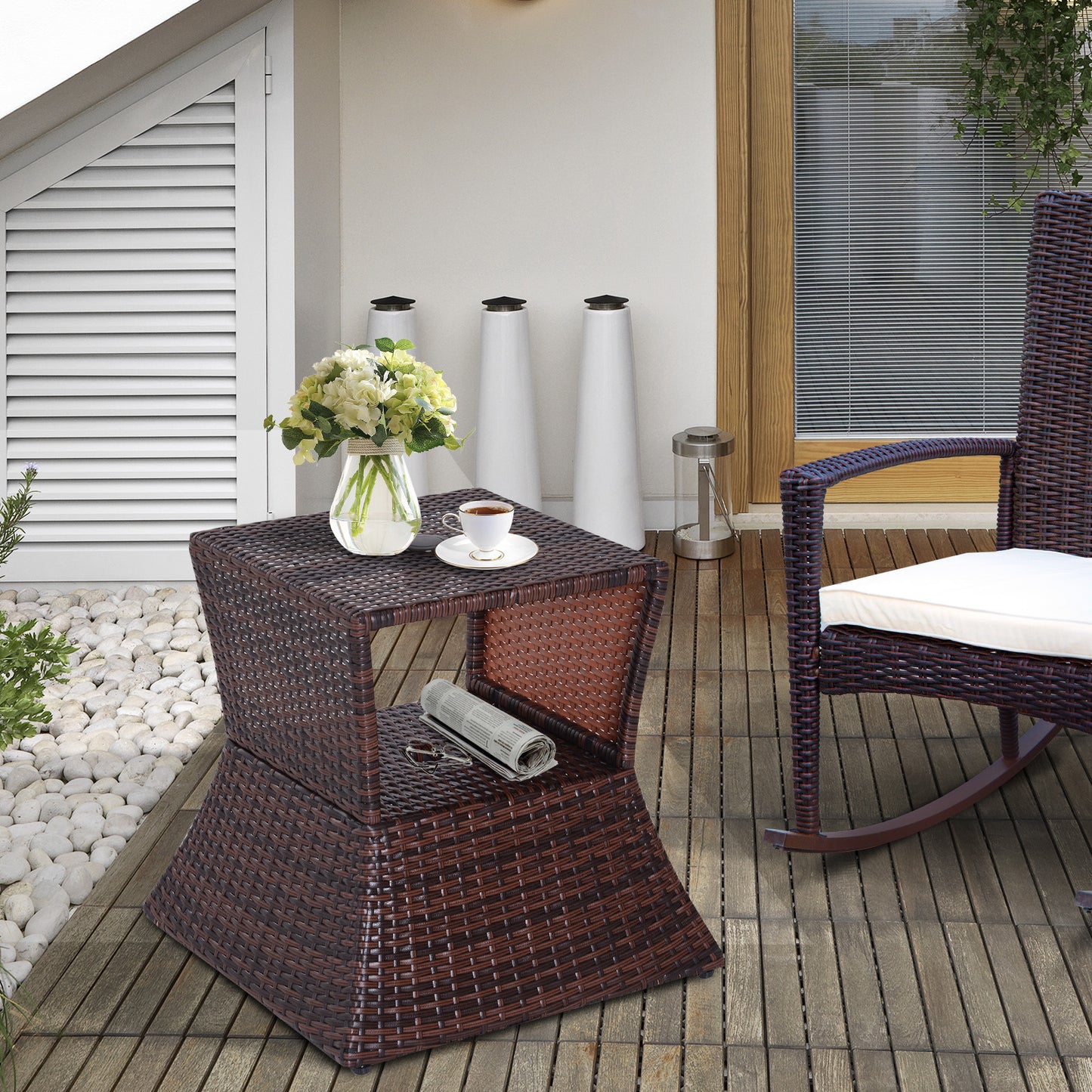 Rattan Outdoor Coffee Table