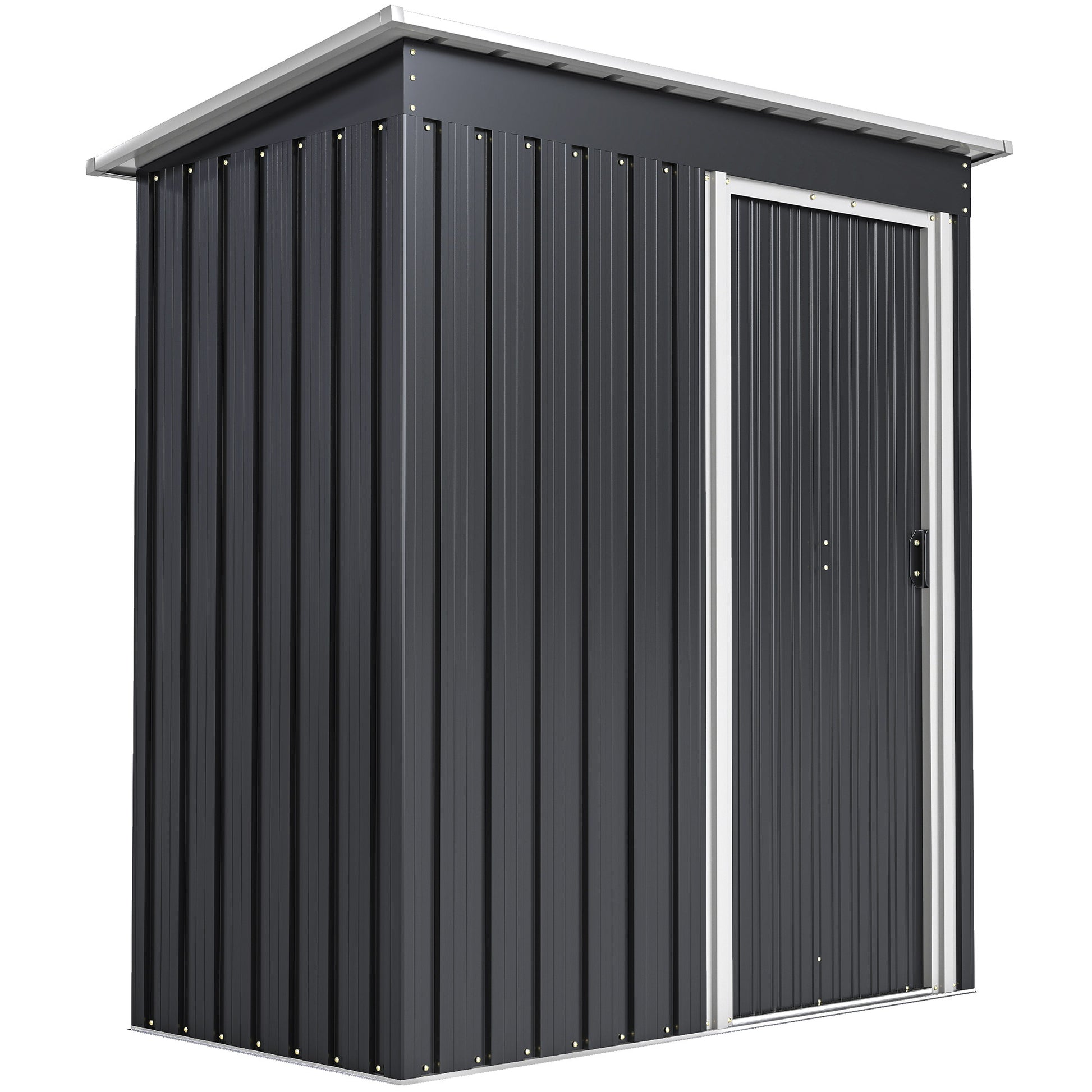 5 x 3ft Garden Storage Shed with Sliding Door
