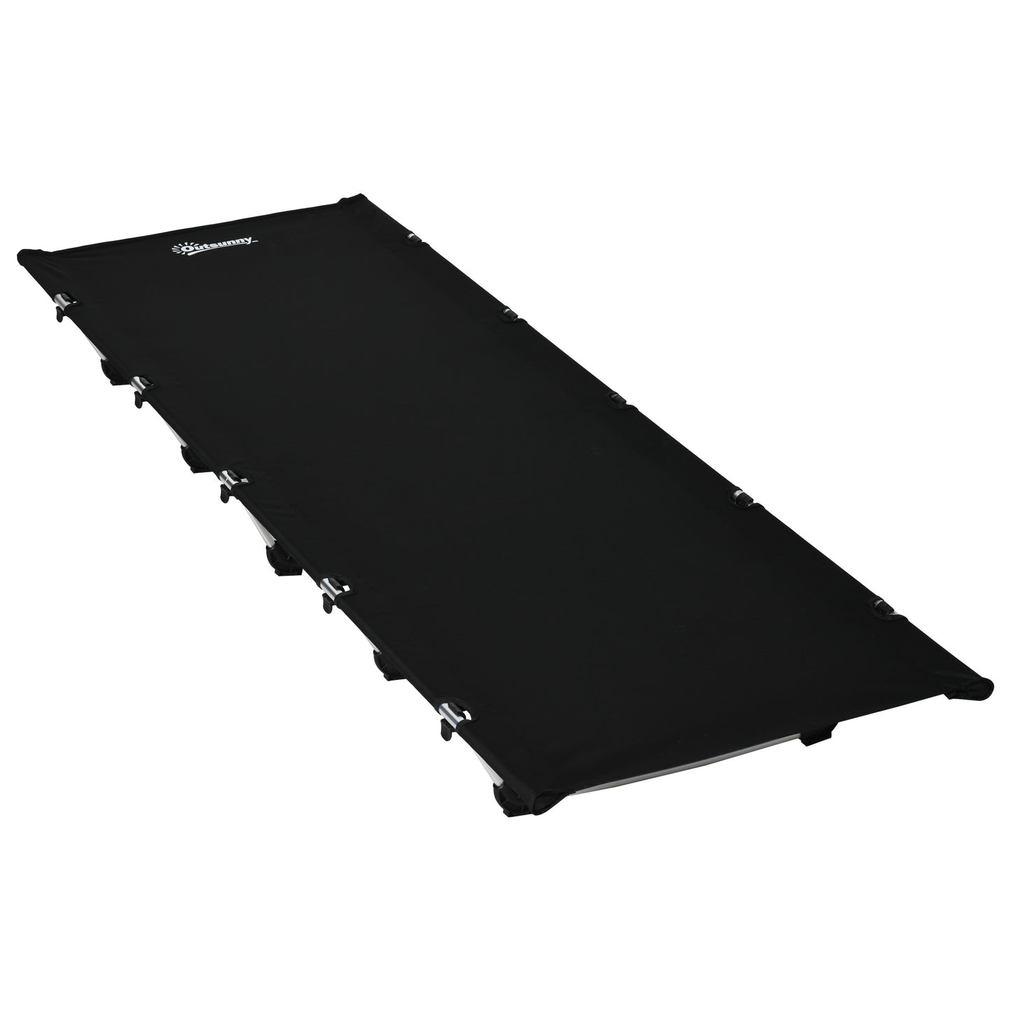 Lightweight Camping Bed, Aluminium Portable Camp Cot w/ Strong