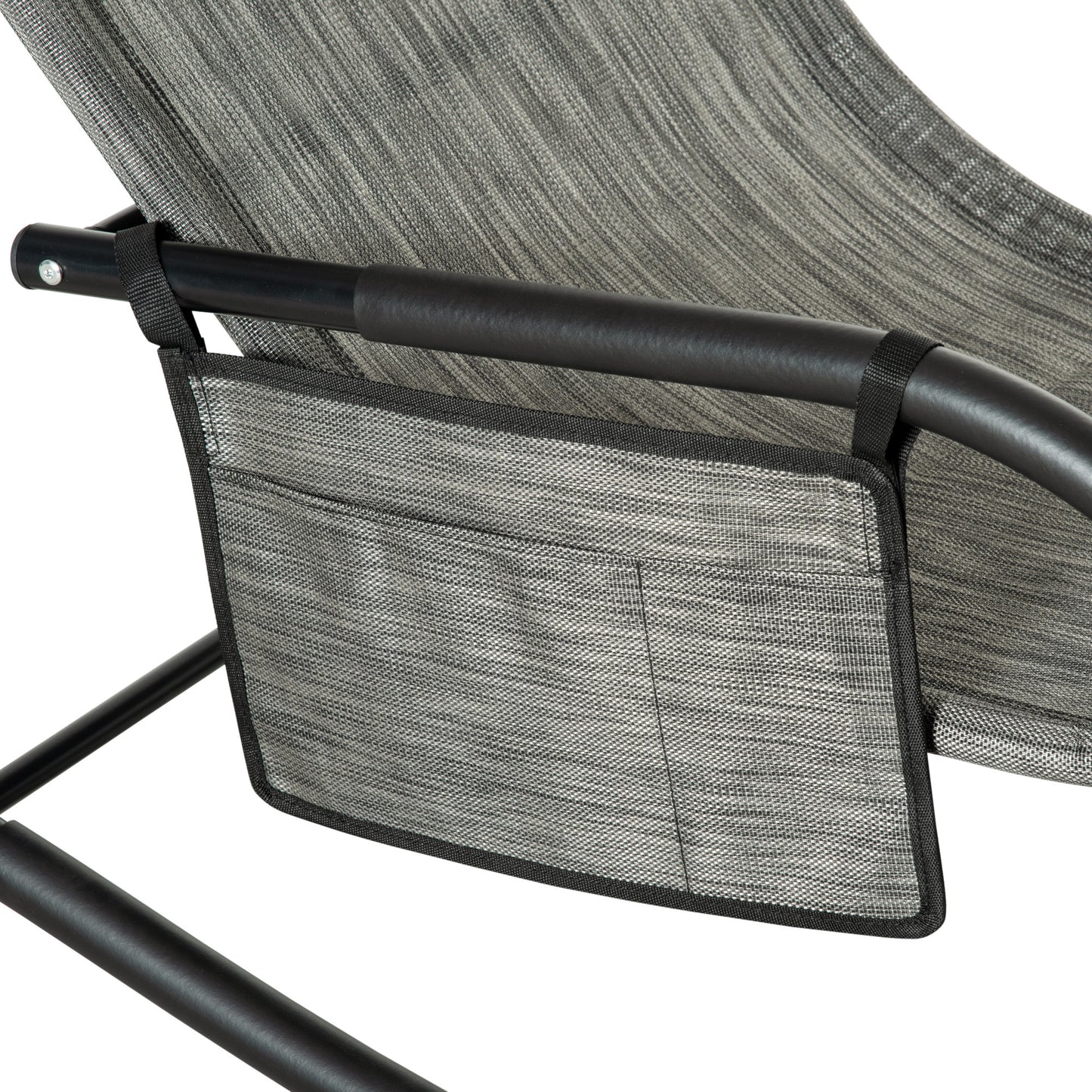 2PCs Outdoor Garden Rocking Chair