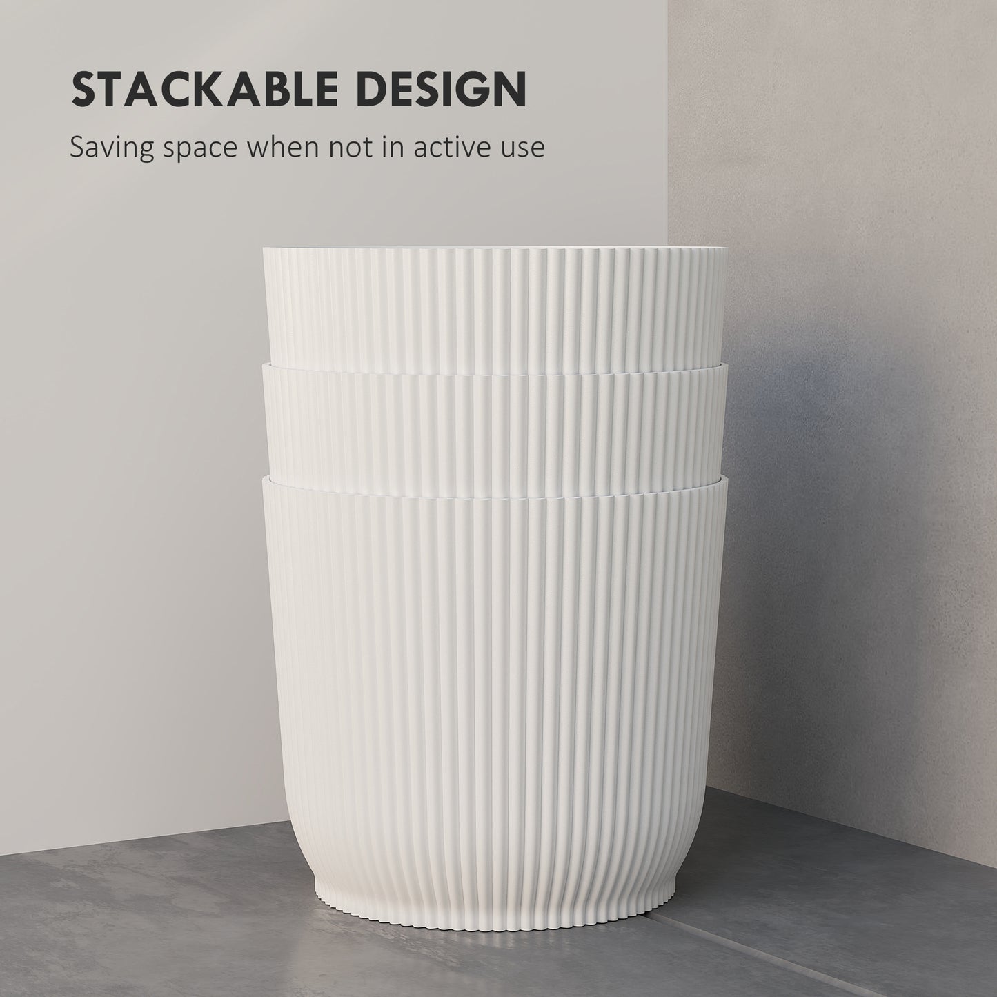 Set of Three Ф22cm Planters