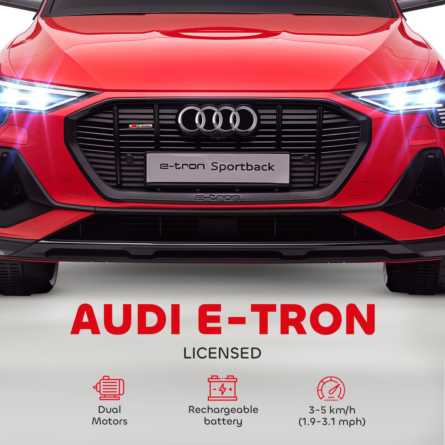 Audi E-tron Licensed 12V Kids Electric Ride on