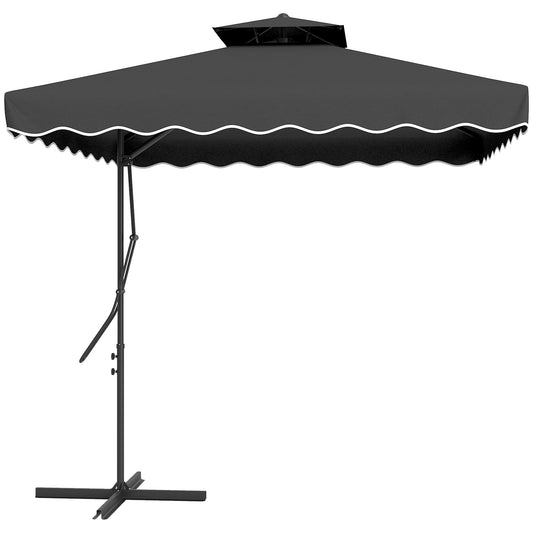 2.5m Cantilever Parasol with Easy Lever