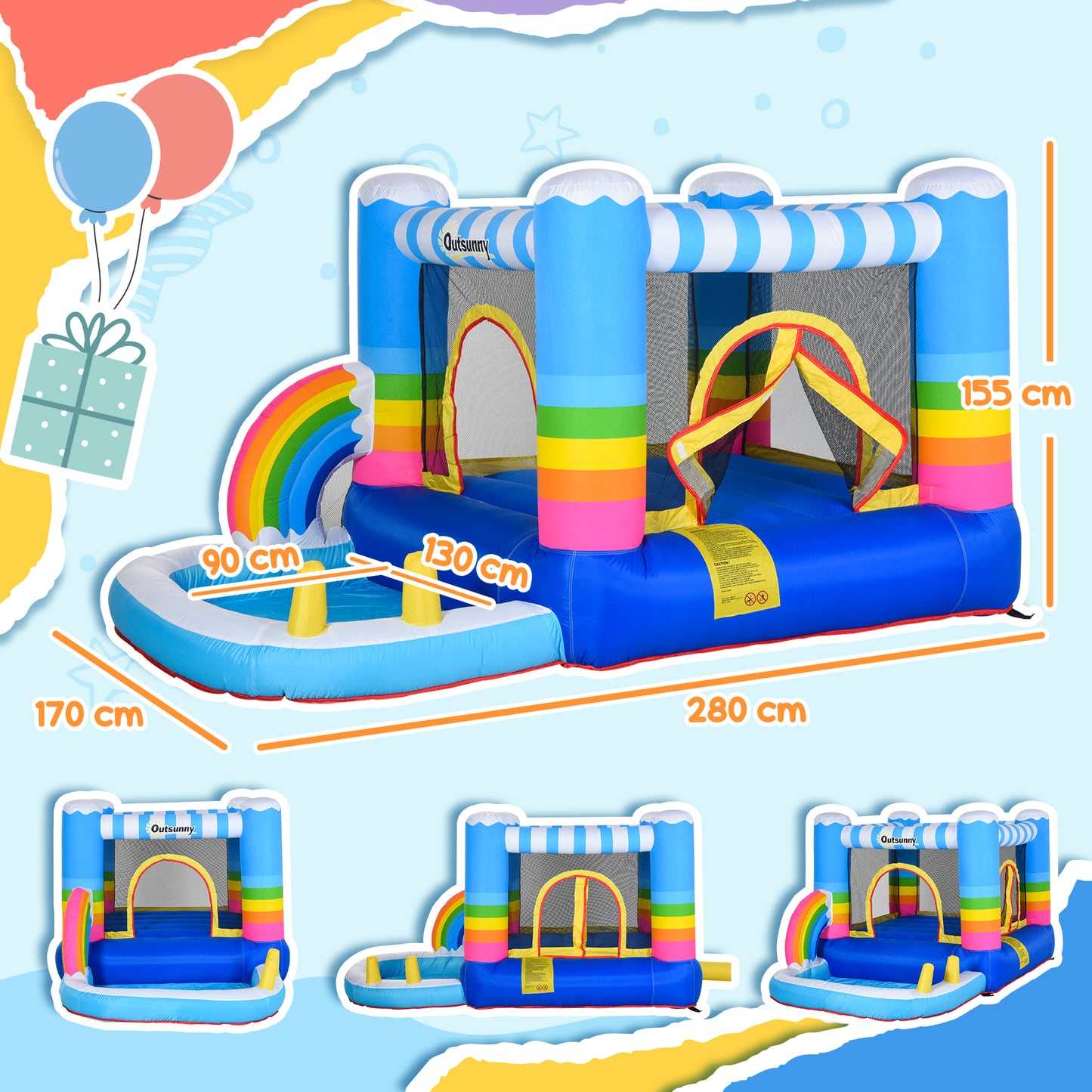 Kids Bounce Castle Inflatable House