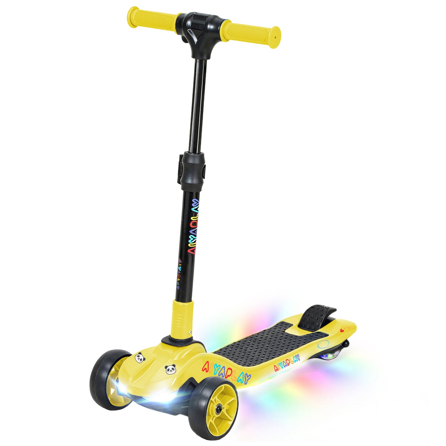 Three-Wheel Foldable Electric Scooter for Kids Aged 6-10 Years