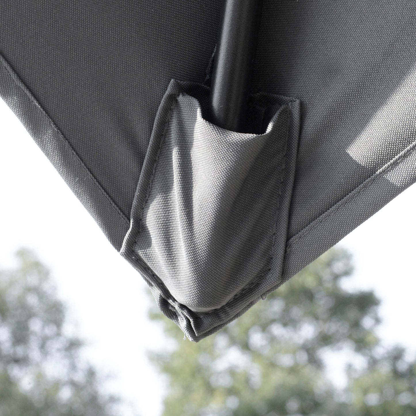 3 x 3(m) Cantilever Parasol with Aluminium Frame, Crank and Tilt