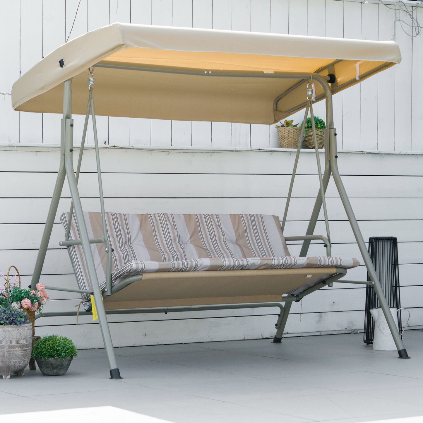 Three-Seater Garden Swing Seat
