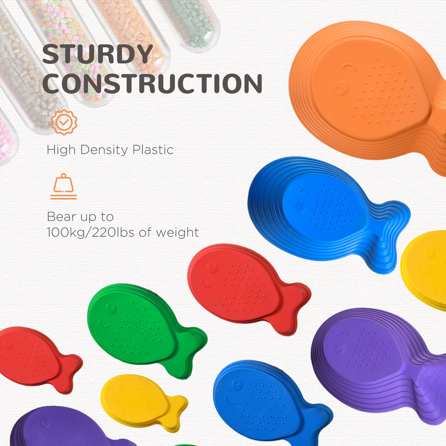 11 Piece Kids Balance Stepping Stones